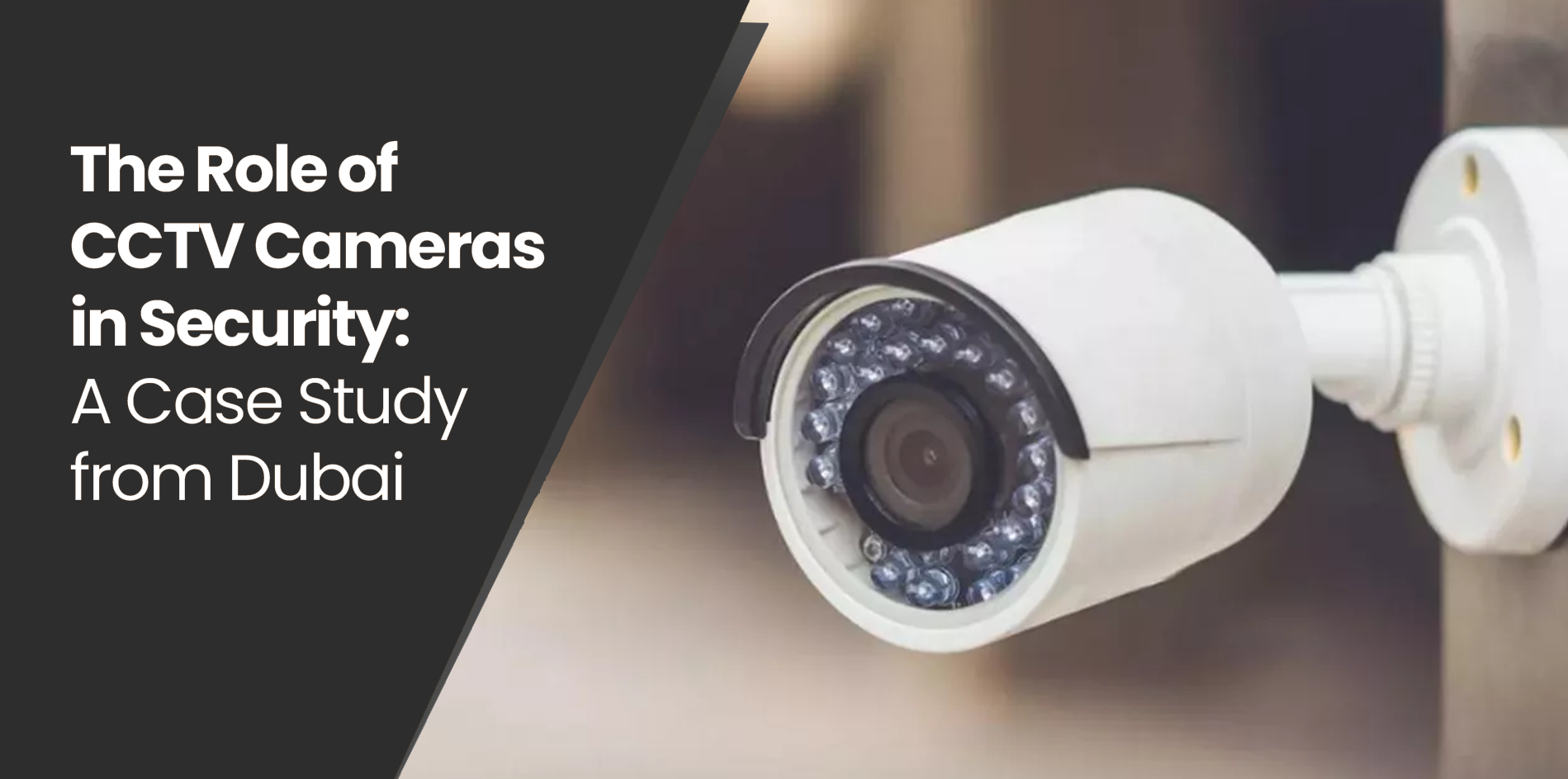 The Role of CCTV Cameras in Security: A Case Study from Dubai